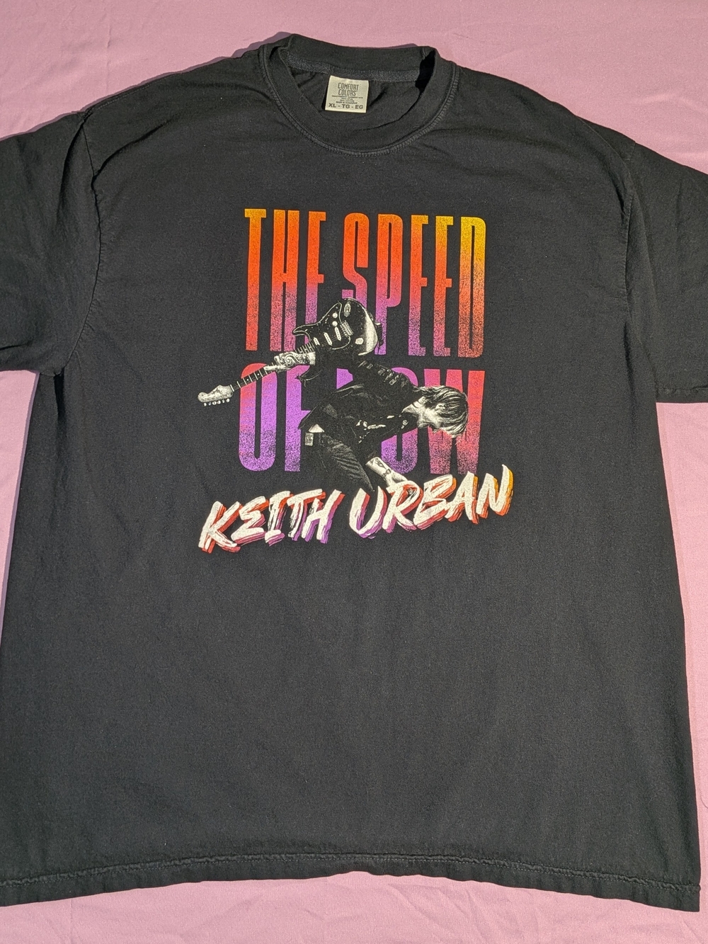 🎸 Official Keith Urban "The Speed of Now" Tour T-Shirt! 🎸